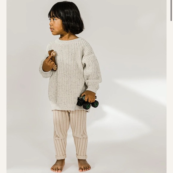 NWT 6/7 OAT & Co Pebble Chunky Knit Sweater & Sprinkle Knit Pant! - Picture 12 of 16